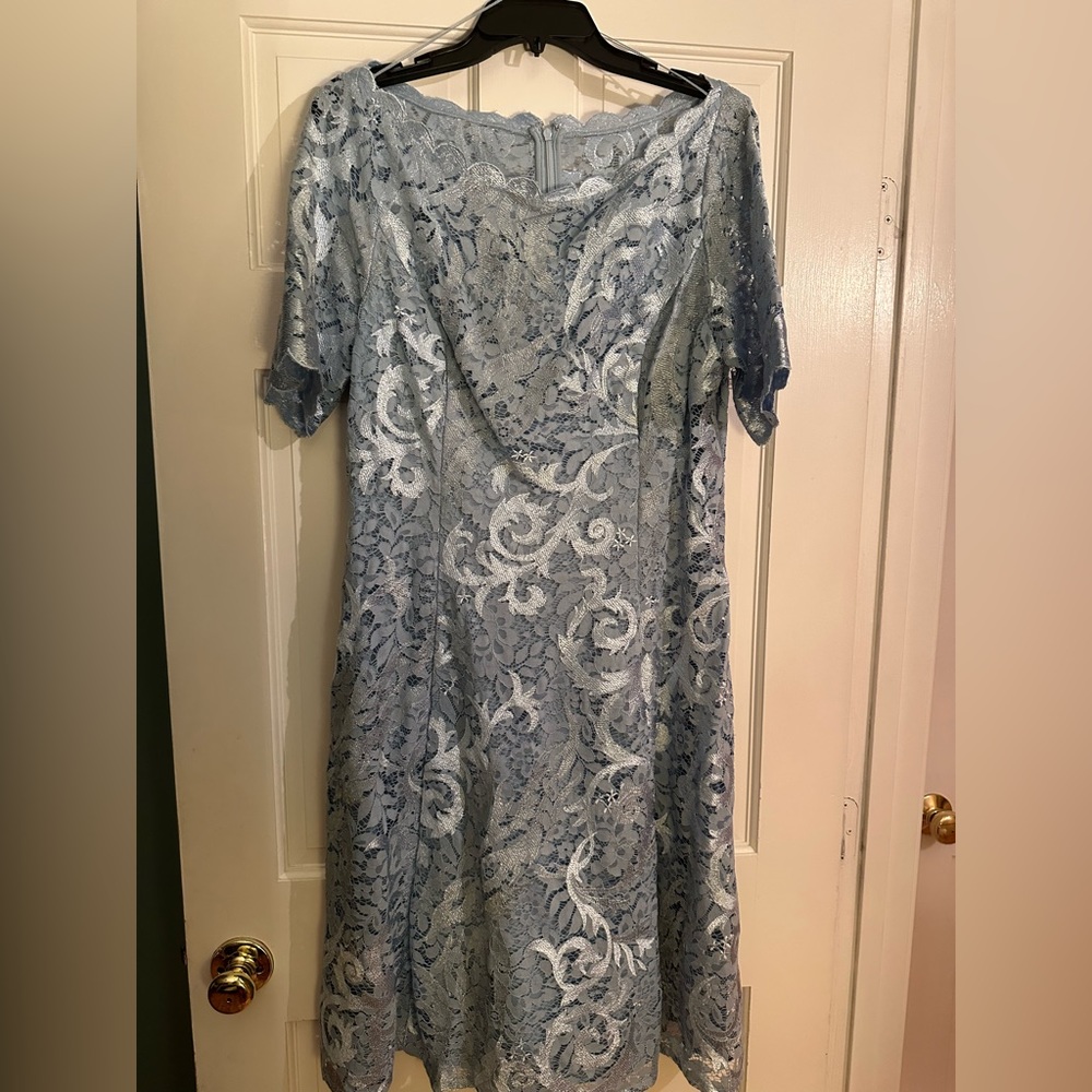 Blue Lace Dress
